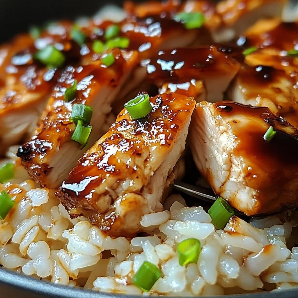 One-Pan Honey BBQ Chicken Rice