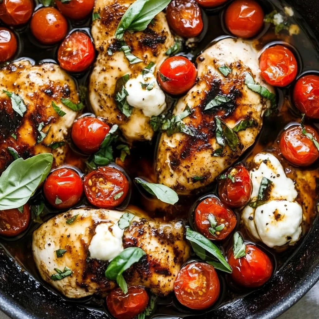 One-Pan Juicy Chicken with Balsamic Sauce