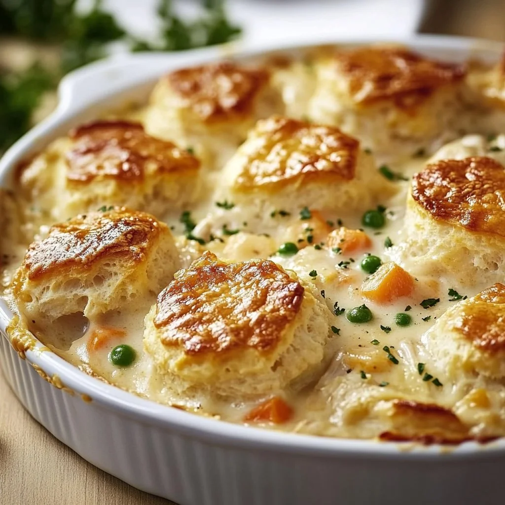 Red Lobster Biscuit Chicken Pot Pie