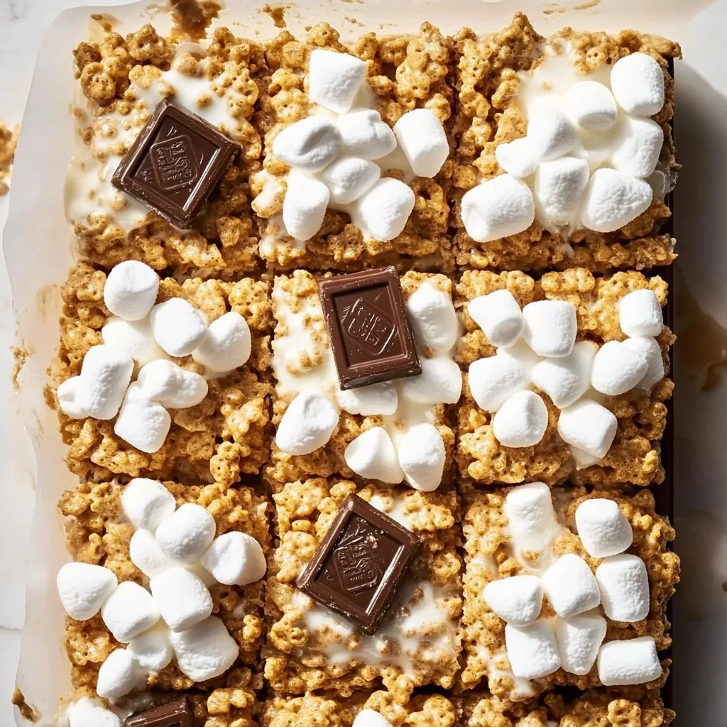 S'mores Rice Krispies Treats