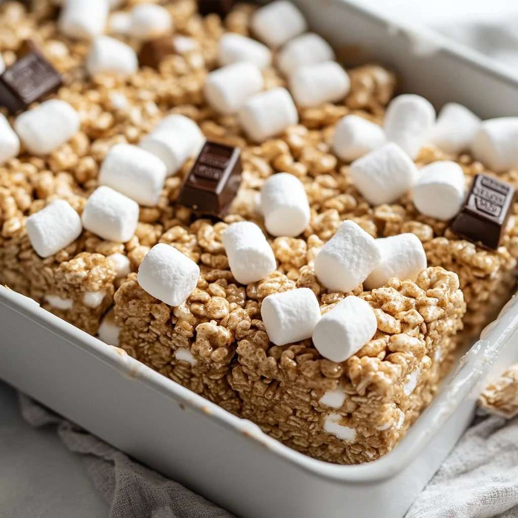 S'mores Rice Krispies Treats