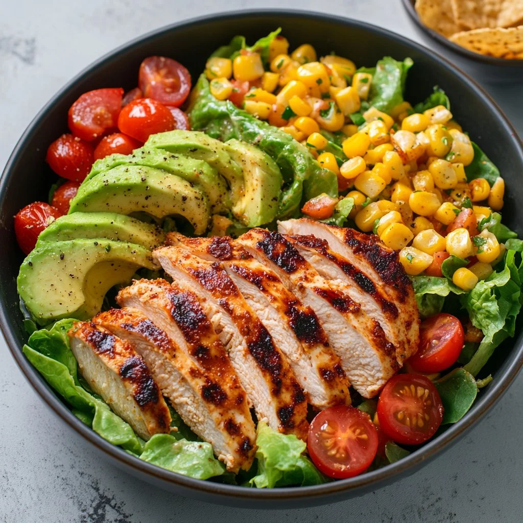 Spicy Southwest Avocado Chicken Salad