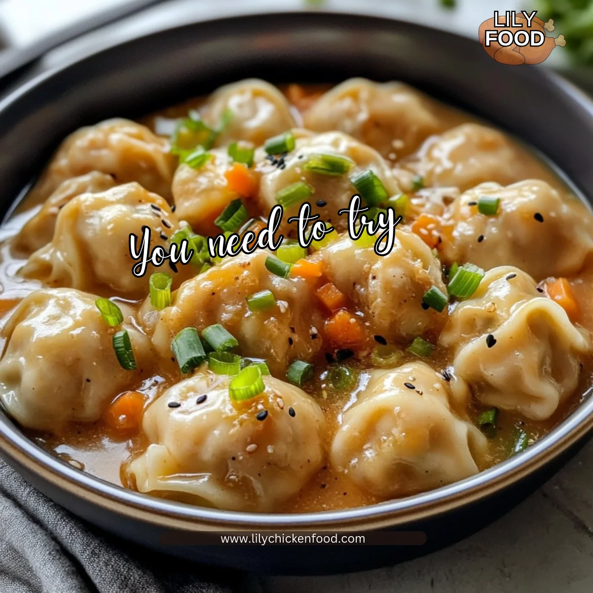 Viral Dumpling Bake