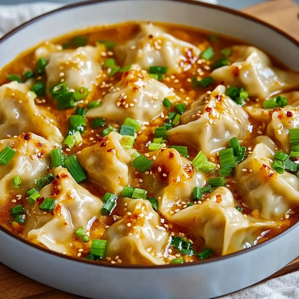 Viral Dumpling Bake