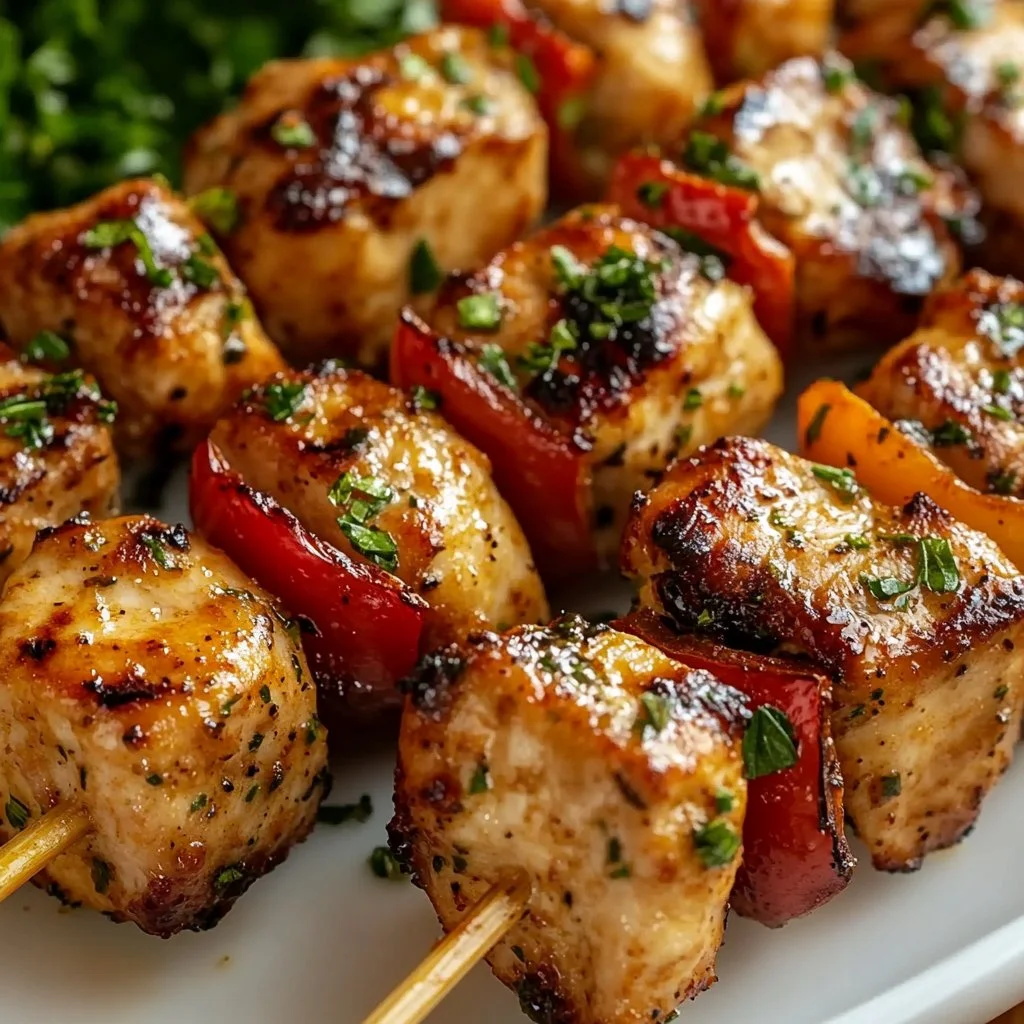 Baked Chicken Kabobs Recipe