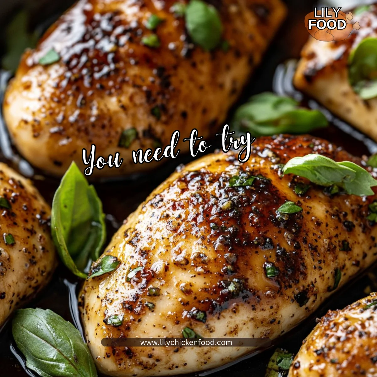 Balsamic Baked Chicken Breast
