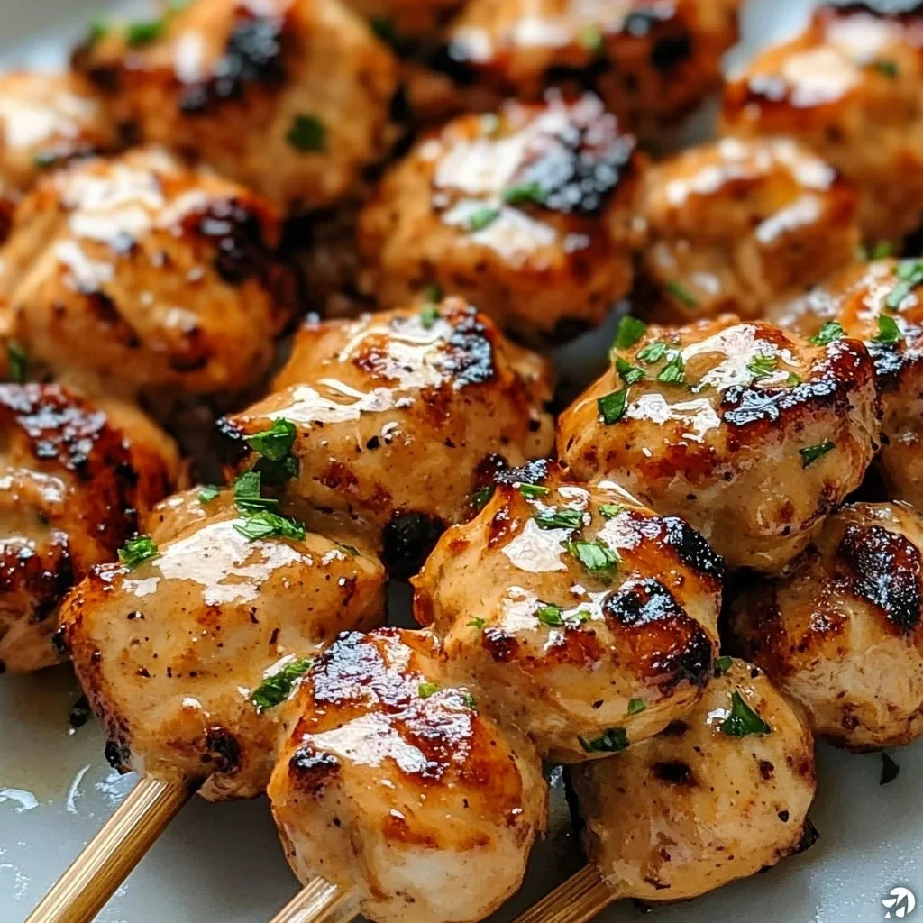 Bang Bang Chicken Skewers