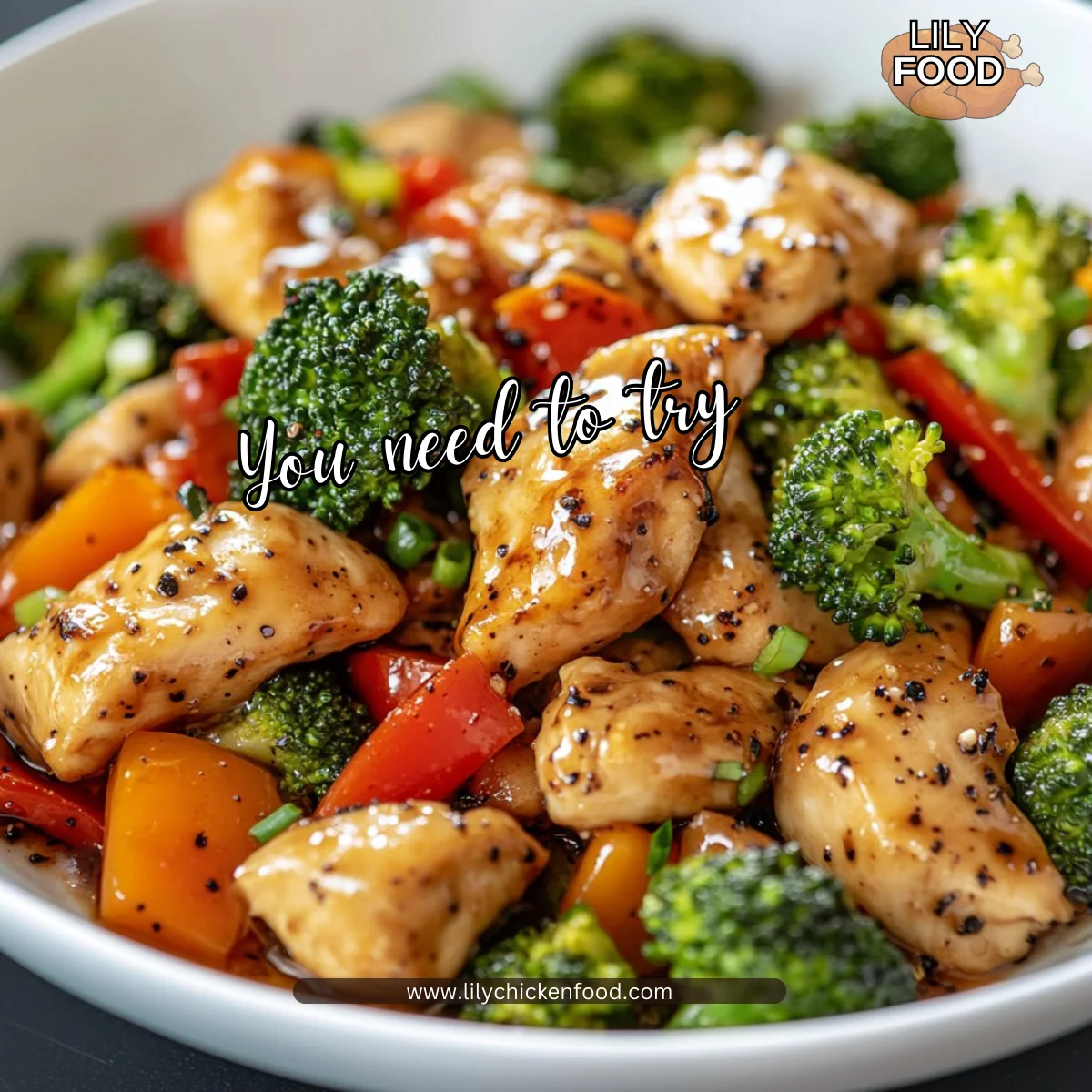 Black Pepper Chicken