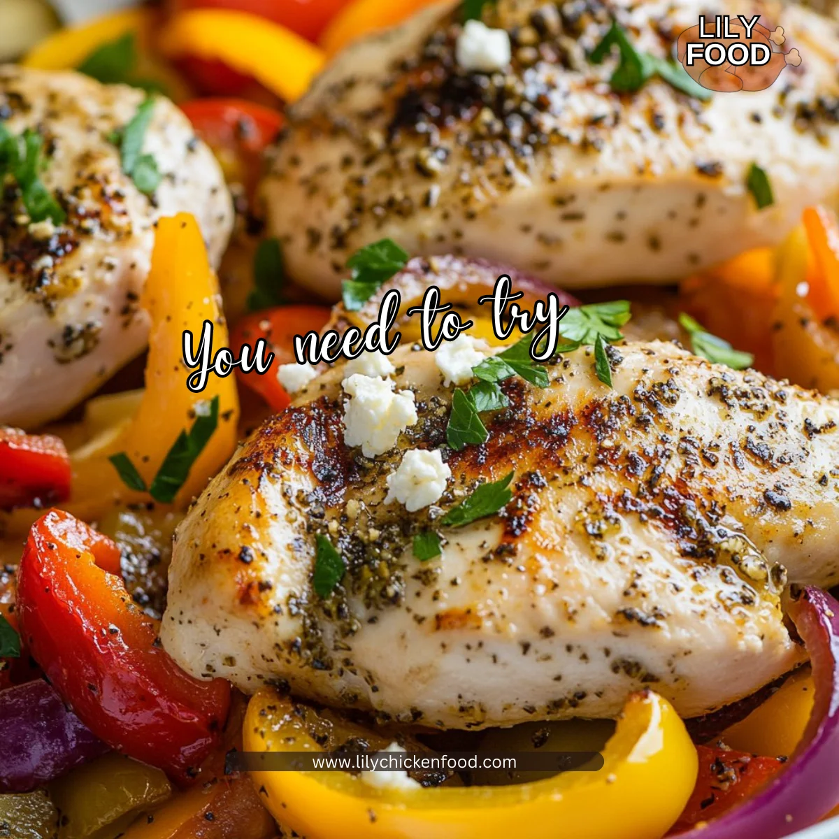 Blackstone Greek Chicken and Peppers