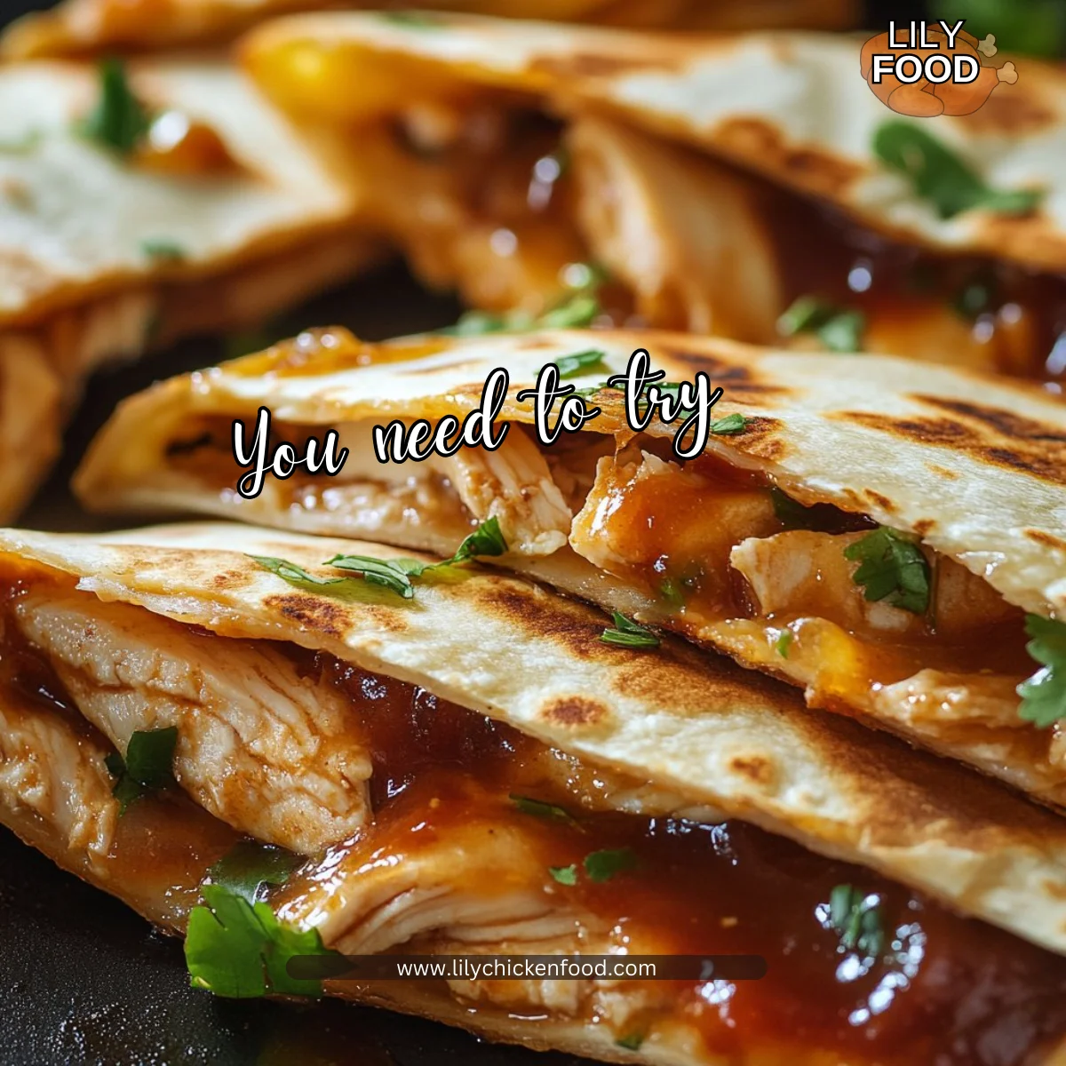 Blackstone Hot Honey BBQ Chicken Quesadillas