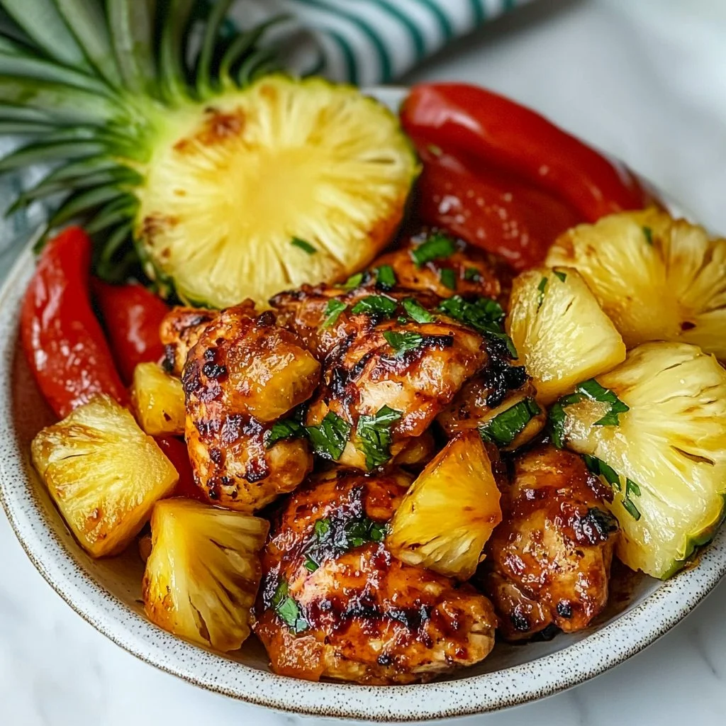 Blackstone Pineapple Chicken
