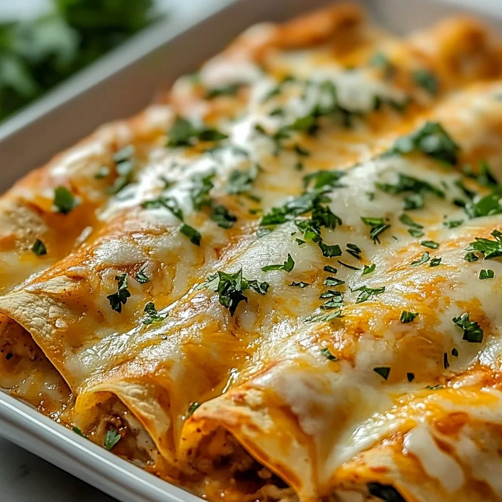 Chicken Enchiladas