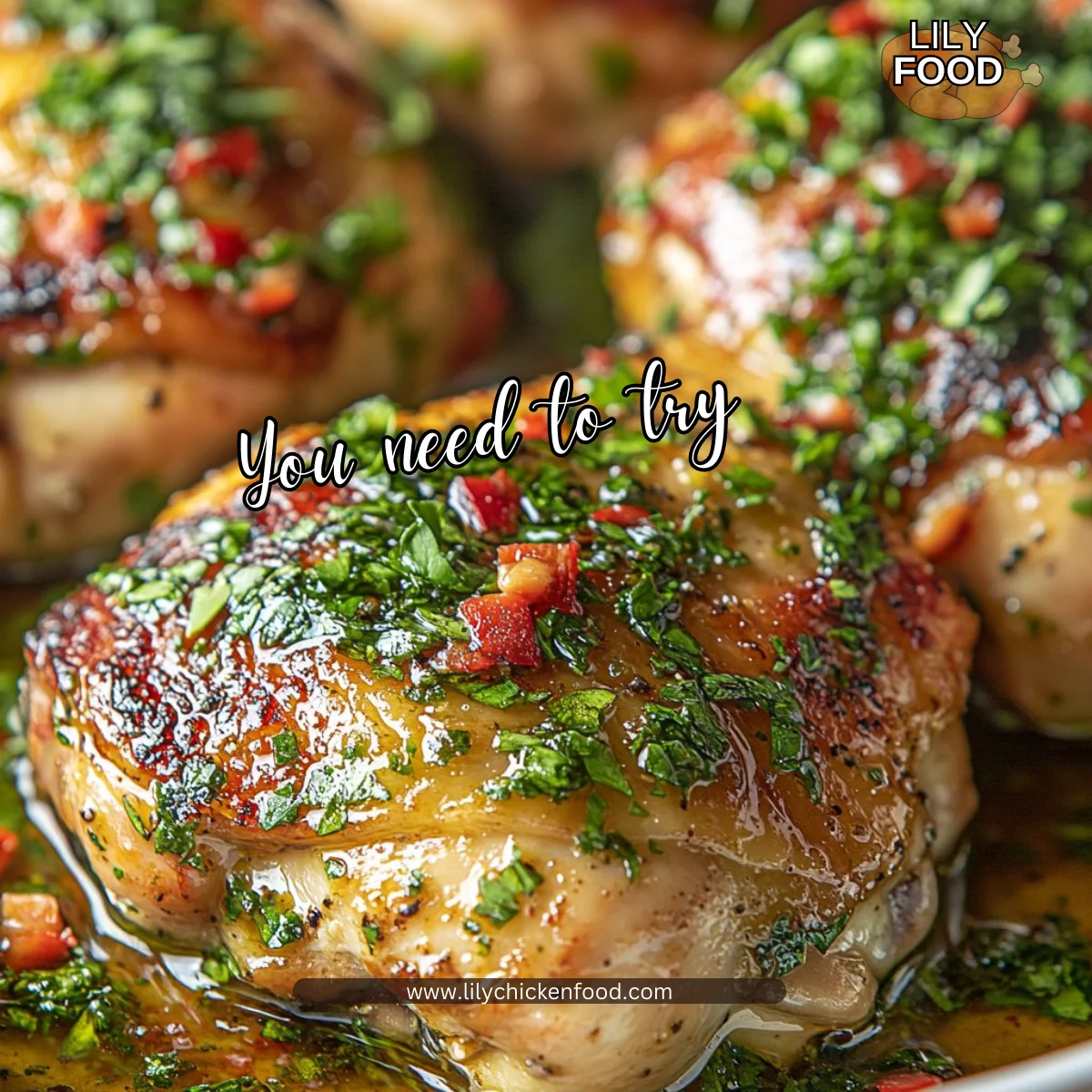 Chimichurri Chicken Thighs