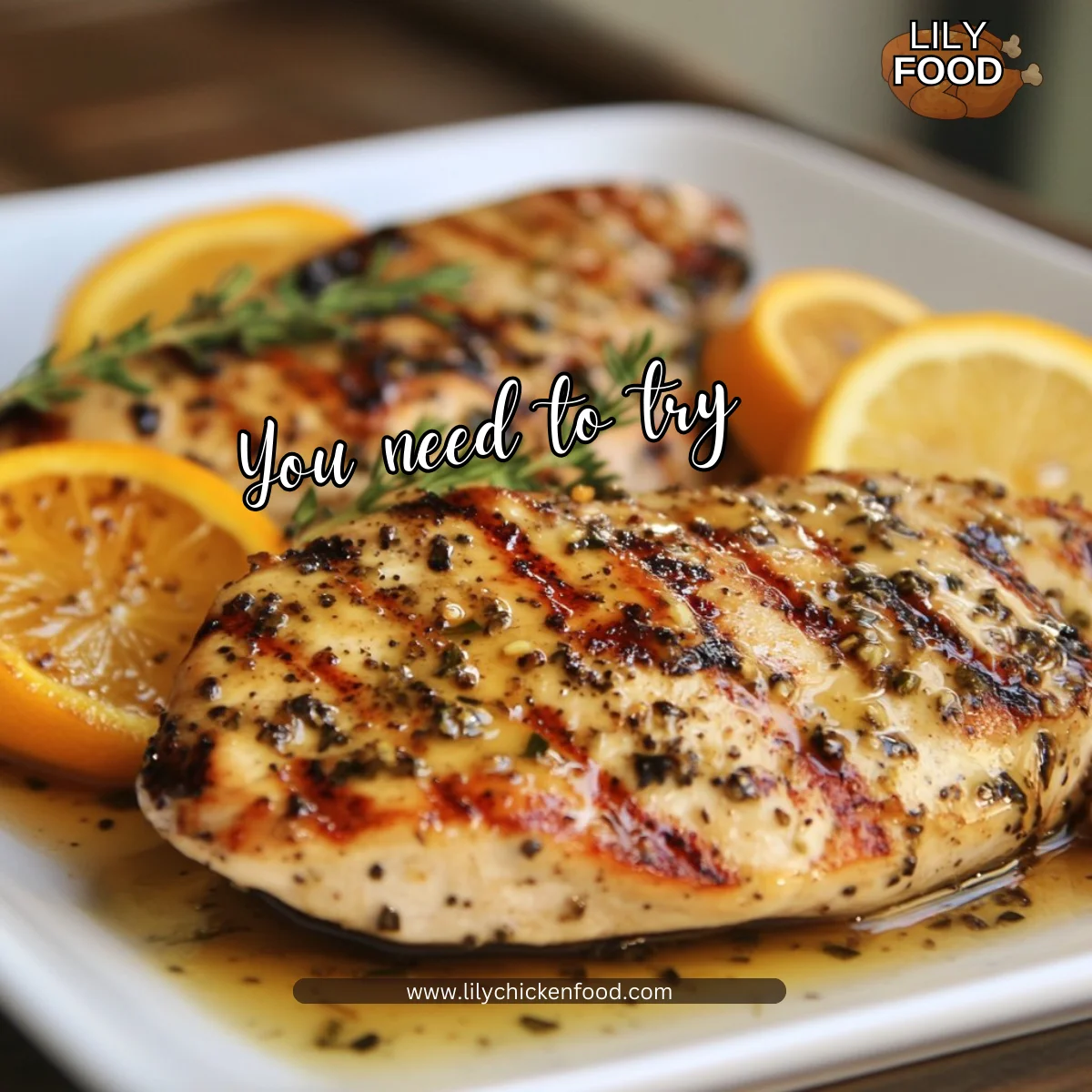 Citrus Dijon Grilled Chicken Marinade