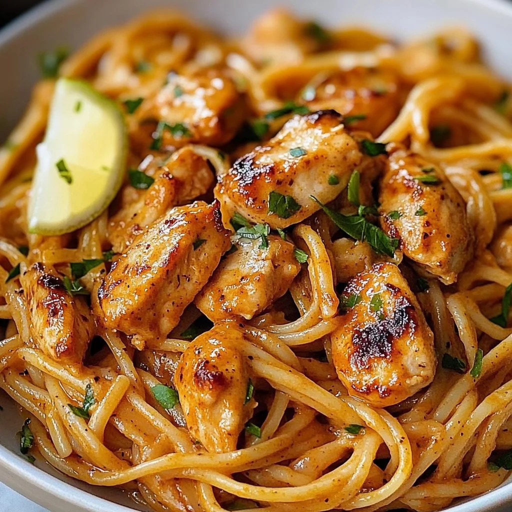Cowboy Butter Chicken Linguine