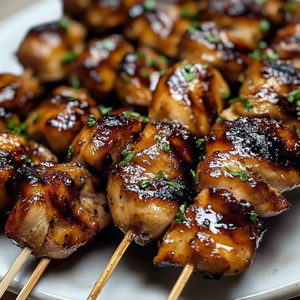Cozy Grilled Chicken Yakitori Skewers
