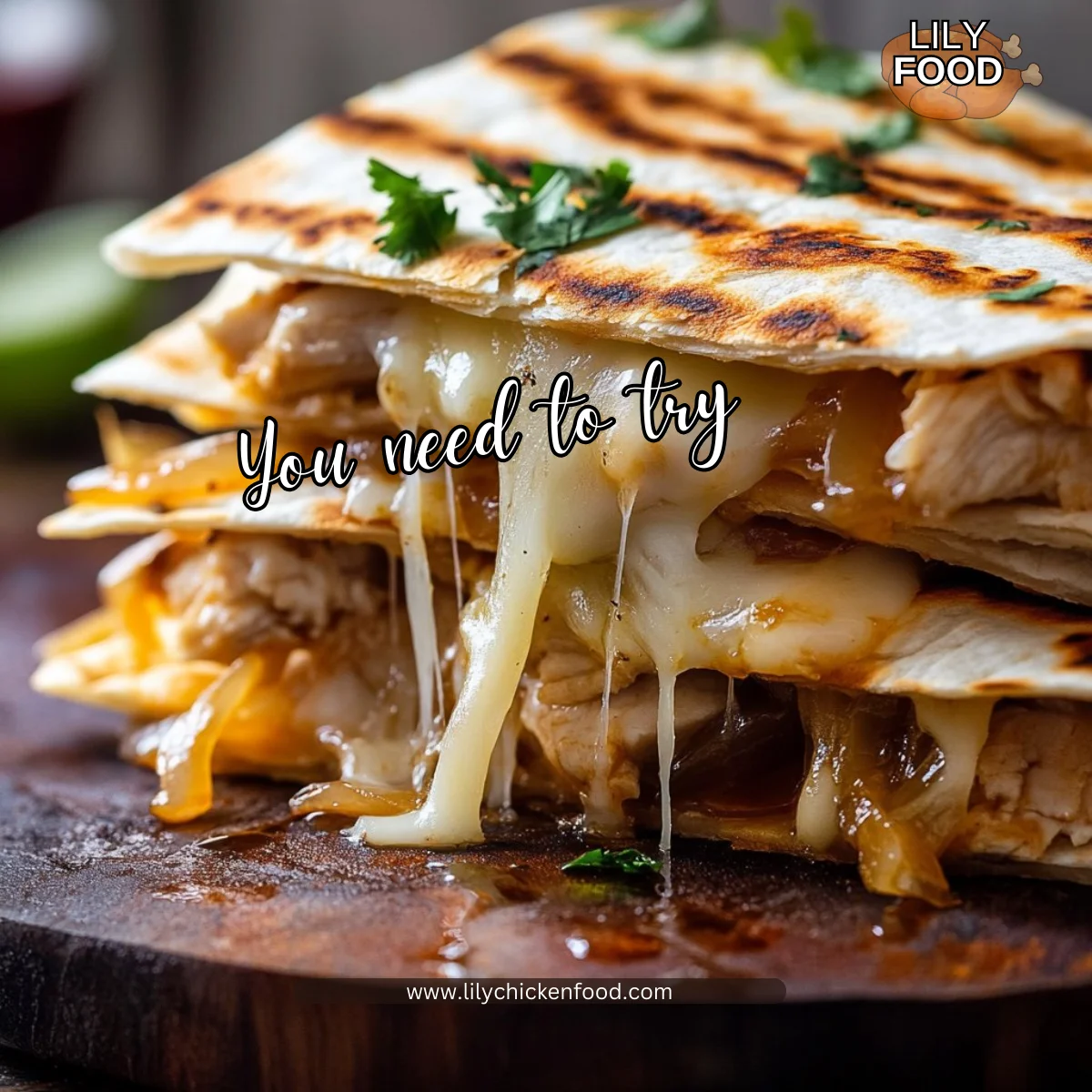 Crispy Blackstone Chicken Quesadillas with Caramelized Onions
