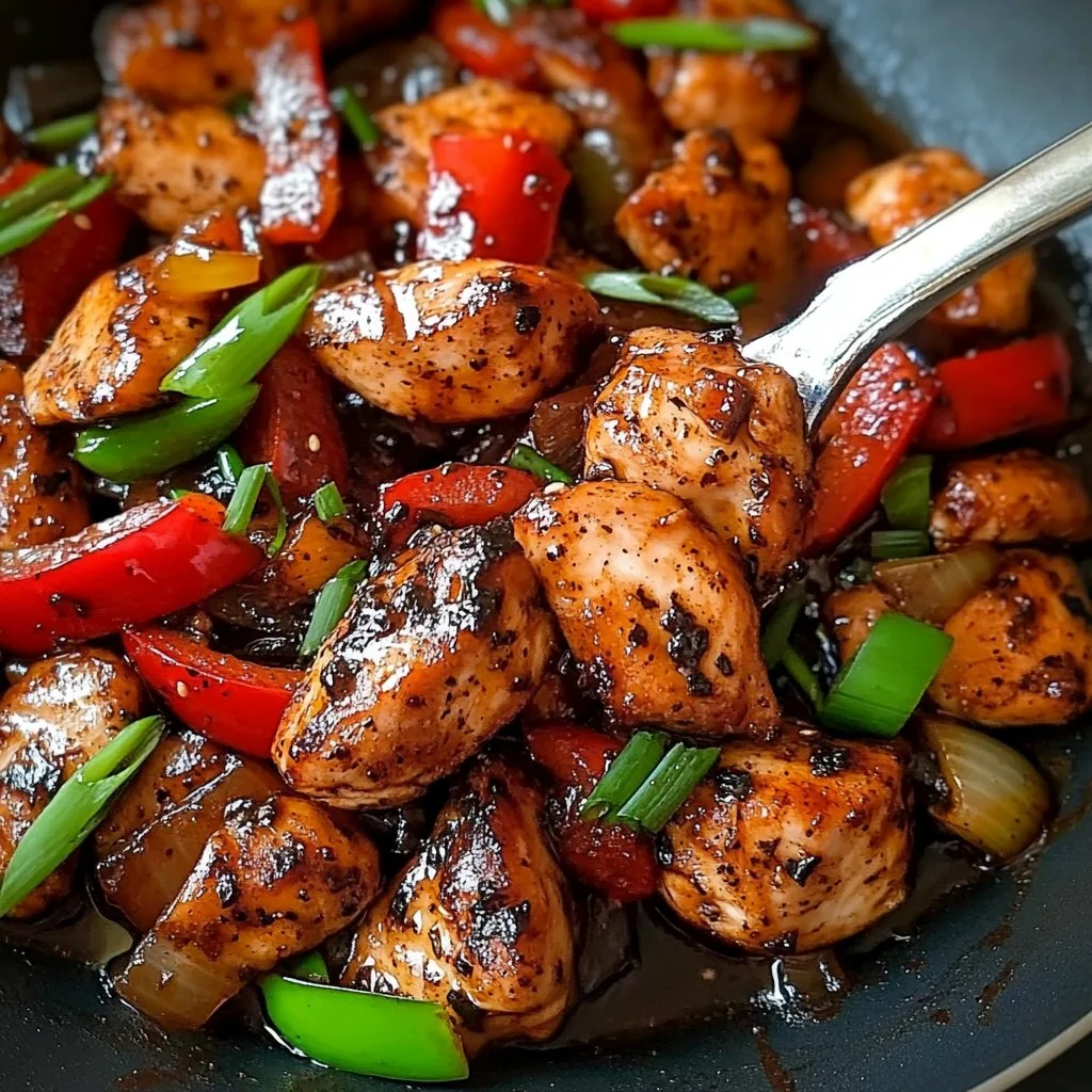 Easy Black Pepper Chicken