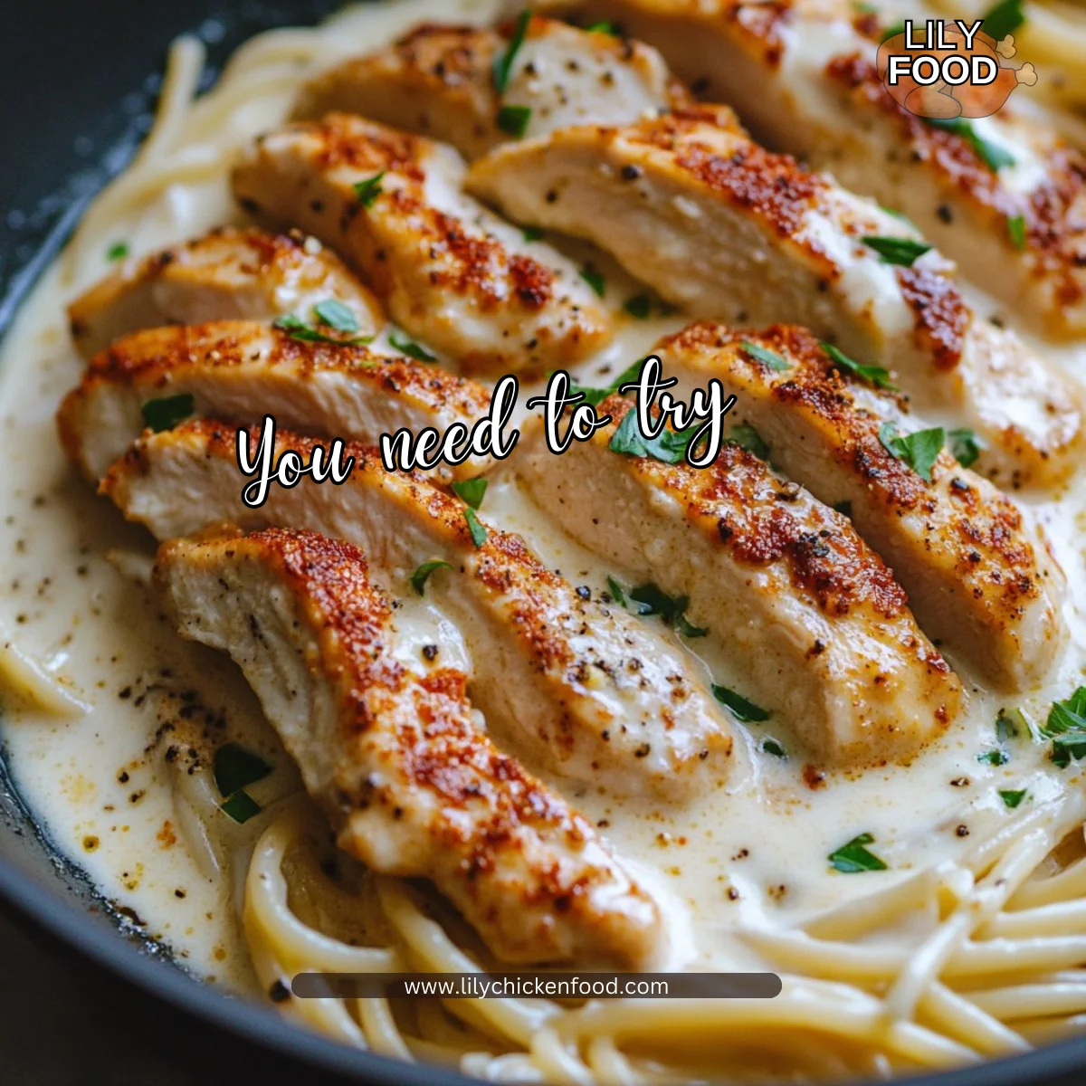 Easy Creamy Cajun Chicken Spaghetti with Garlic Mozzarella Sauce