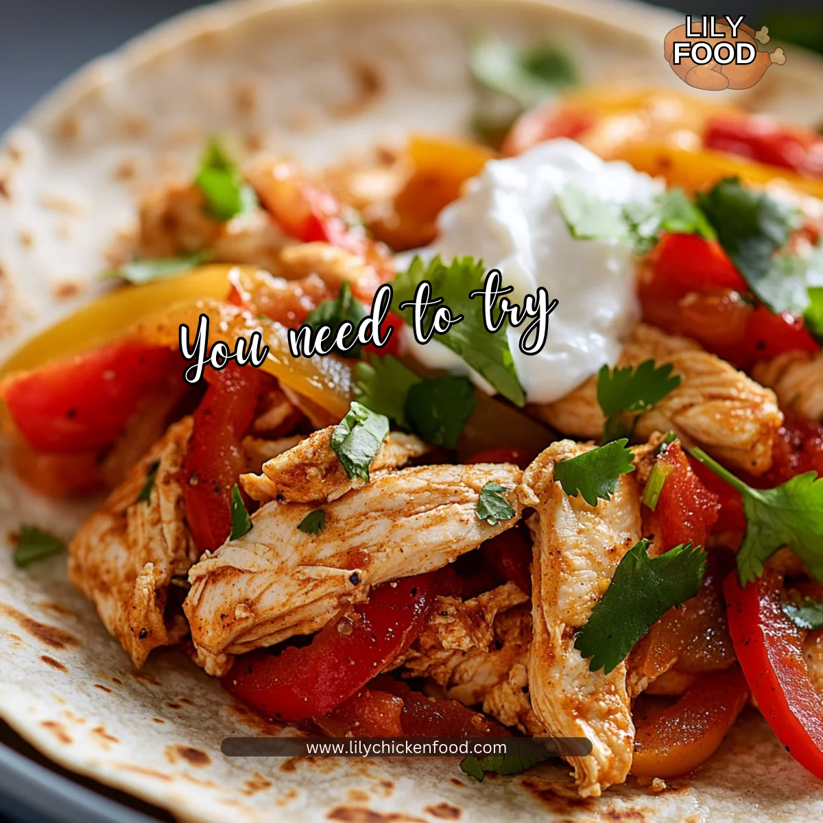 Easy Crockpot Chicken Fajitas