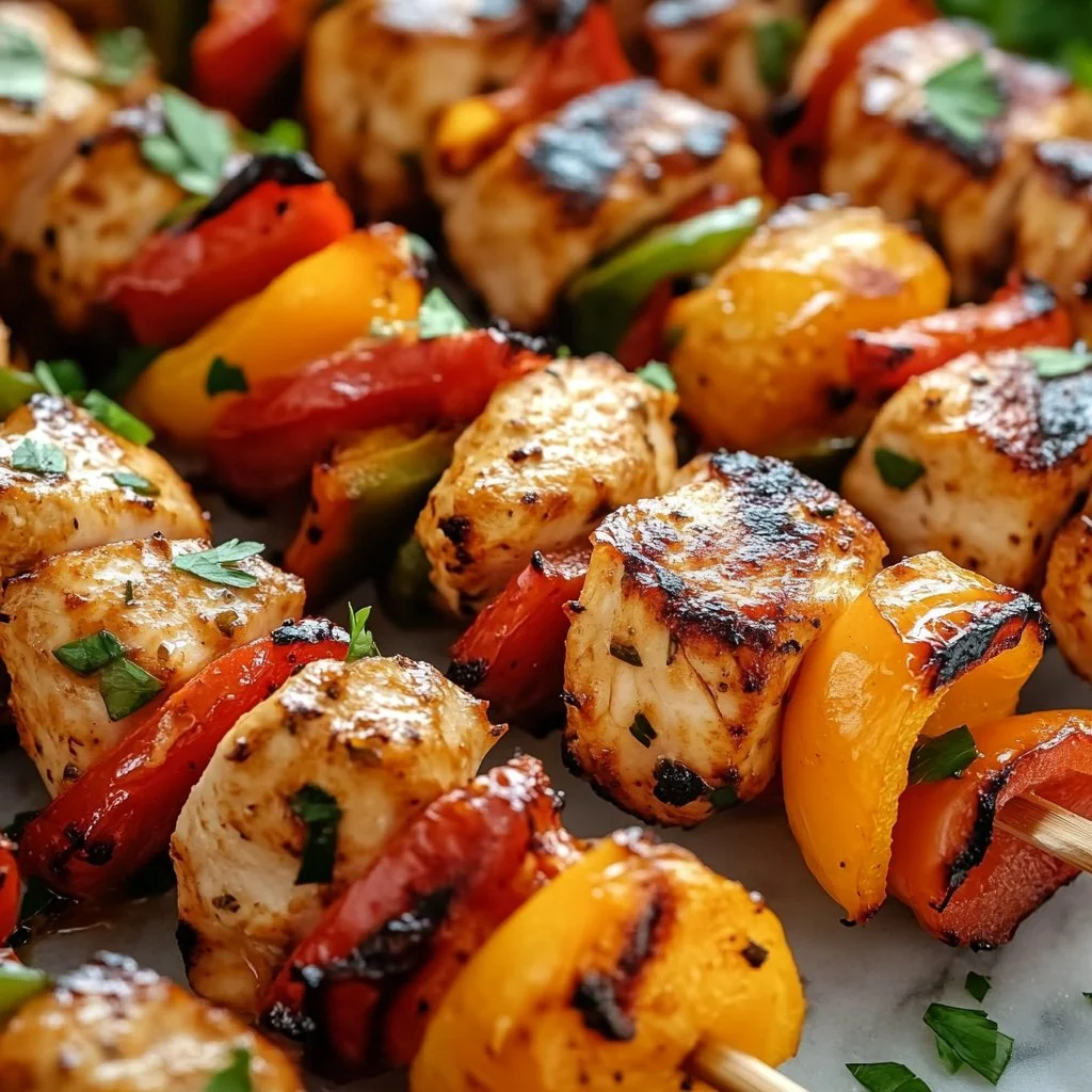 Easy Oven-Baked Chicken Kabobs