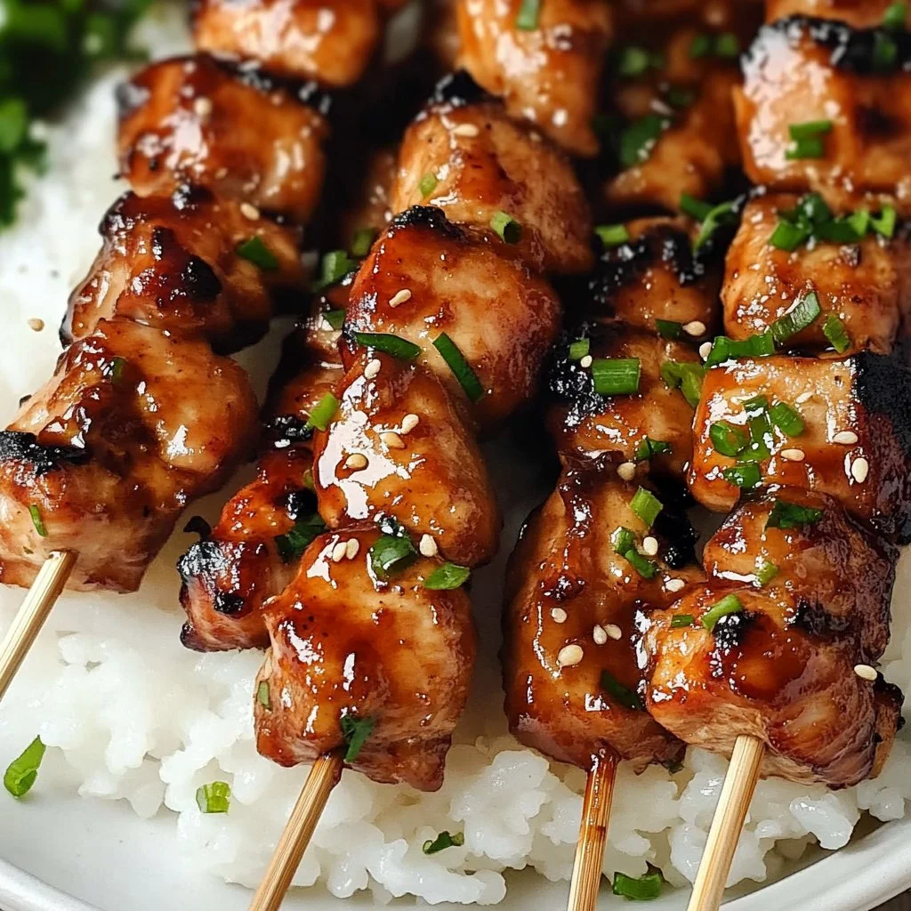 Epic Teriyaki Chicken Skewers