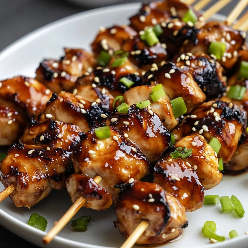 Epic Teriyaki Chicken Skewers