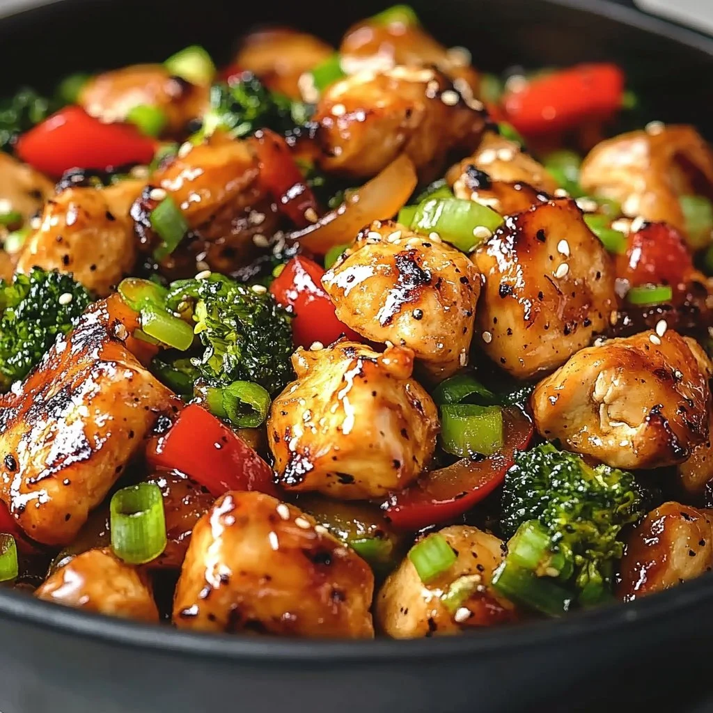 Flavor-Packed Blackstone Griddle Chicken Stir Fry: Healthy & Quick Dinner