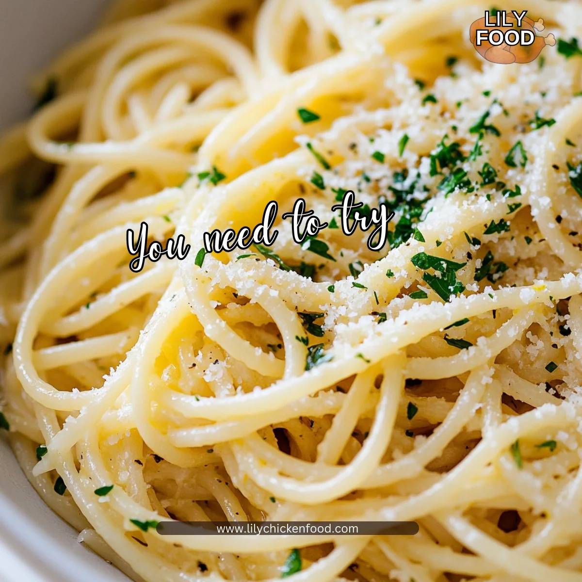 Garlic Lemon Parmesan Pasta