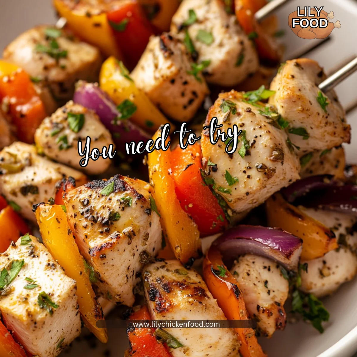 Greek Chicken Skewers