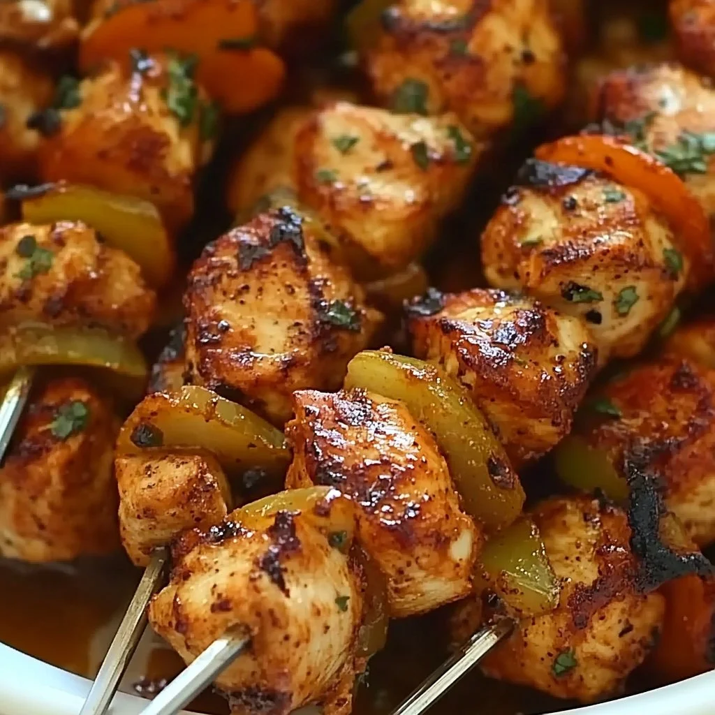 Grilled Chicken Skewers
