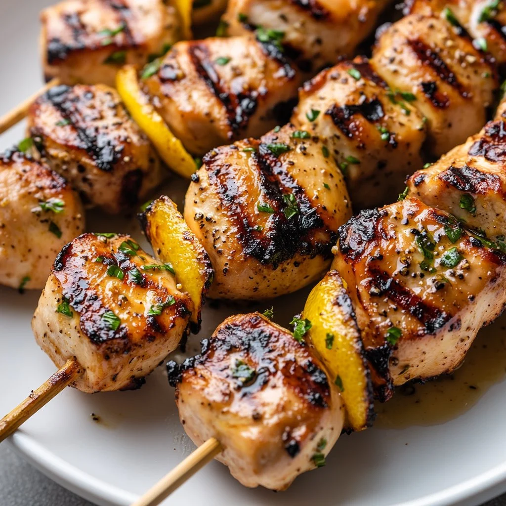 Grilled Chicken Skewers