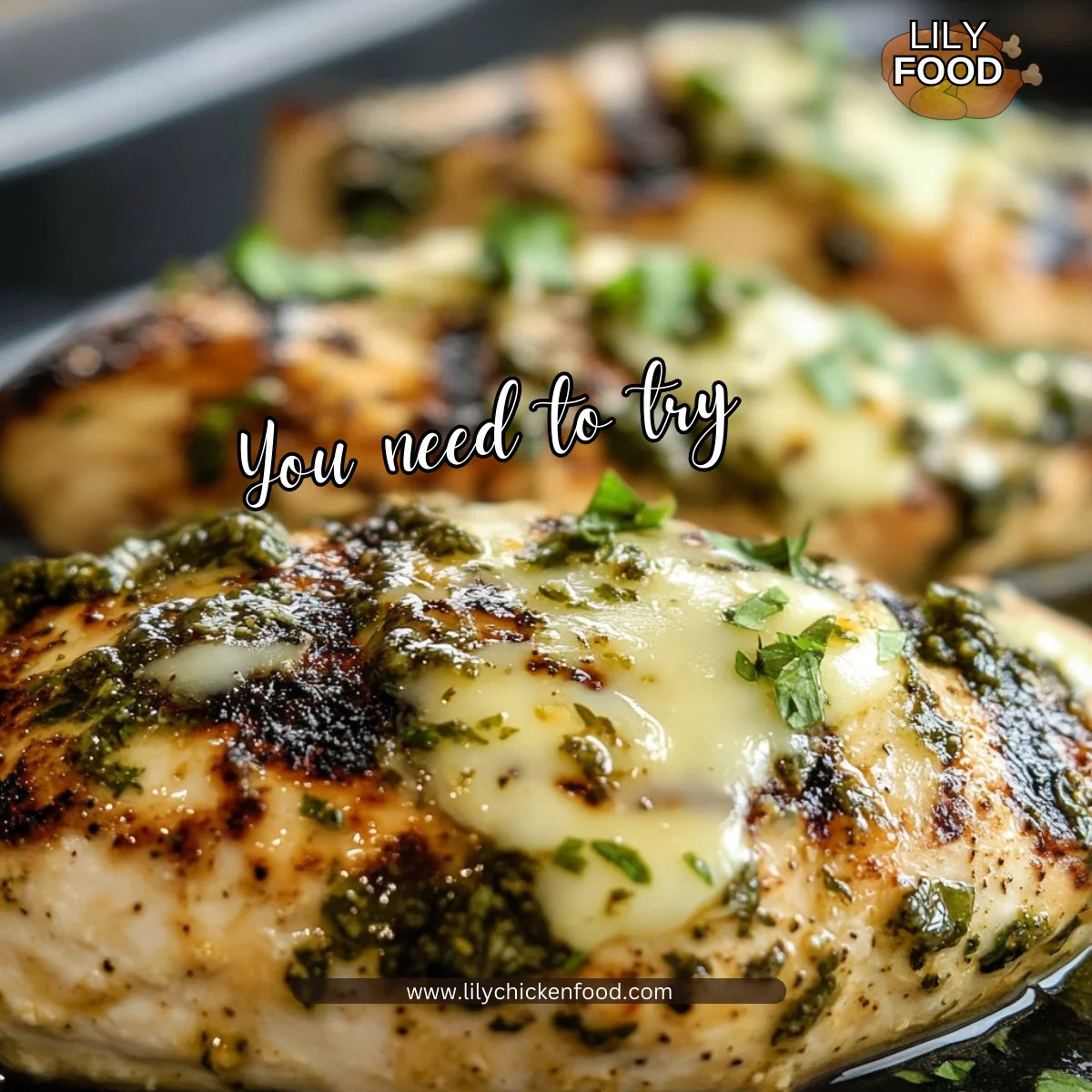 Grilled Salsa Verde Pepper Jack Chicken