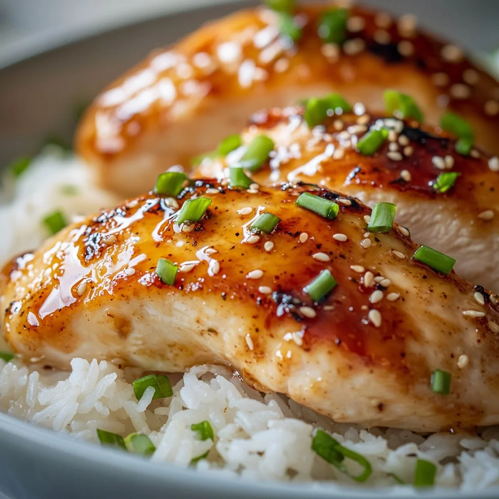 Honey Garlic Chicken Breasts