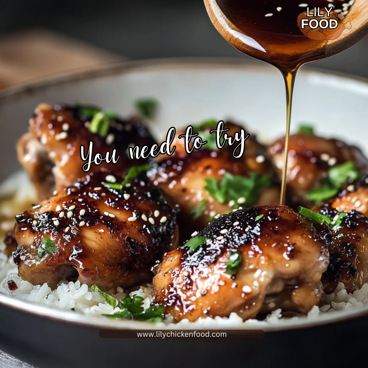 Honey Garlic Chicken Thighs