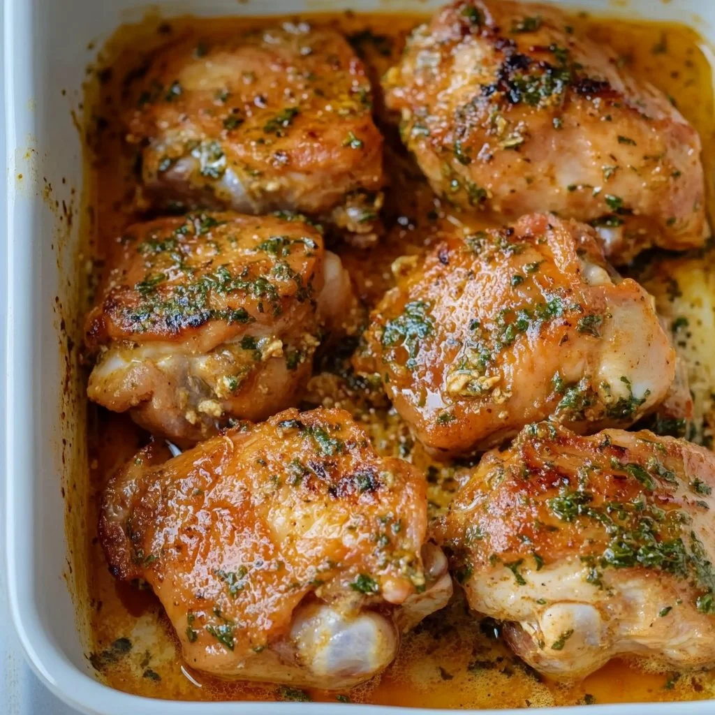 Marinated Greek Yogurt Chicken Thighs