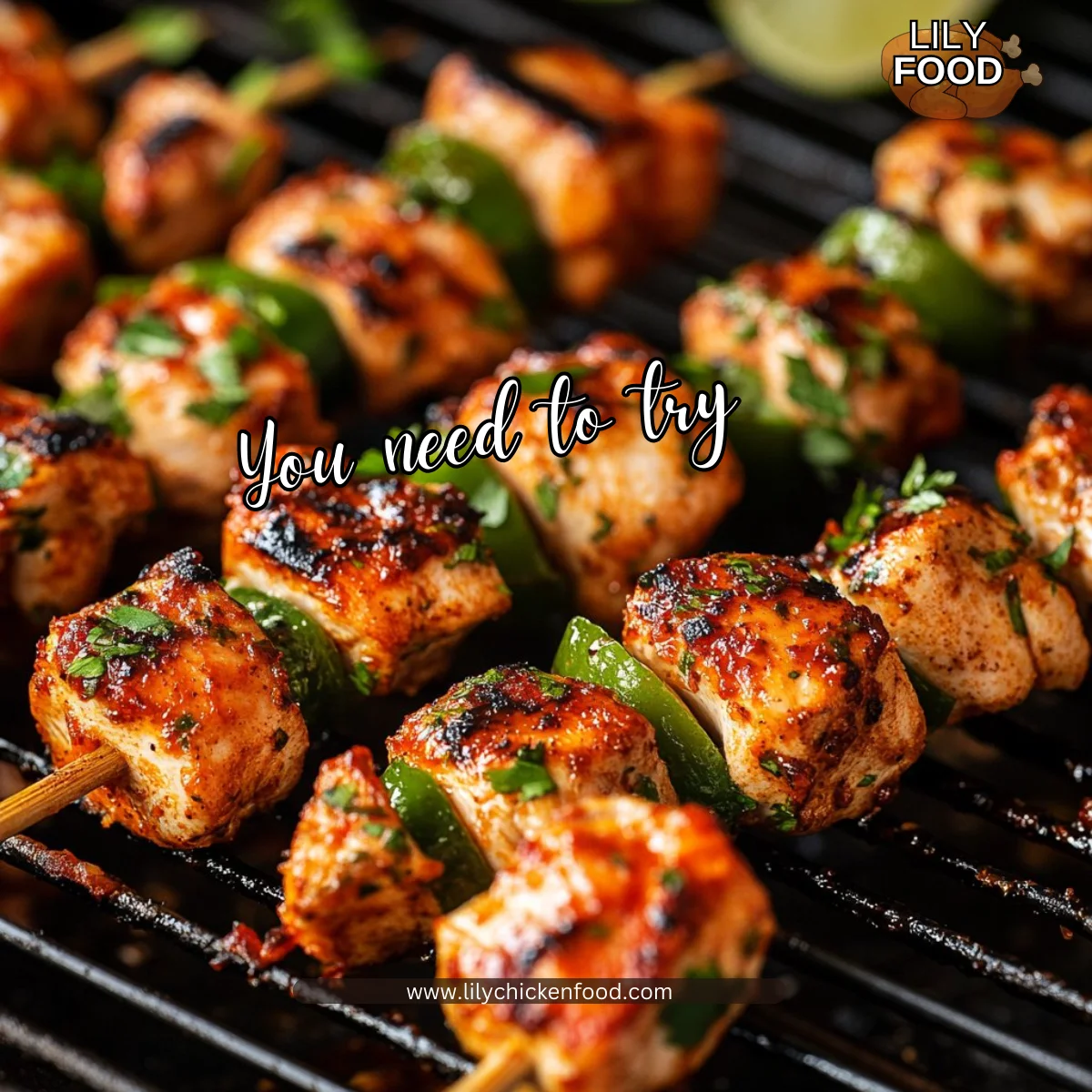 Mexican Barbecue - tender chicken skewers marinated with a delicious Mexican blend of spices for the perfect barbecue