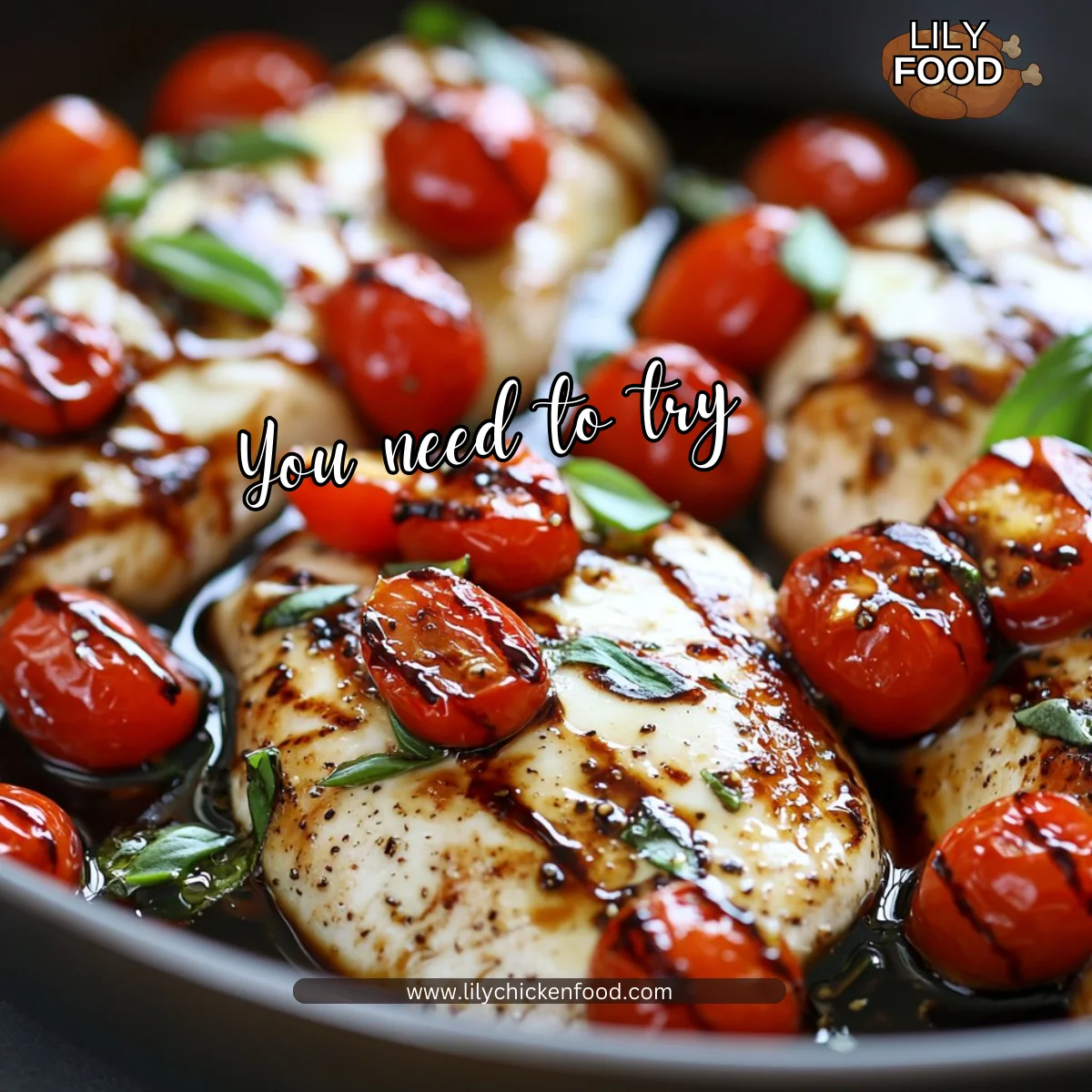 One-Pan Juicy Chicken with Balsamic Sauce