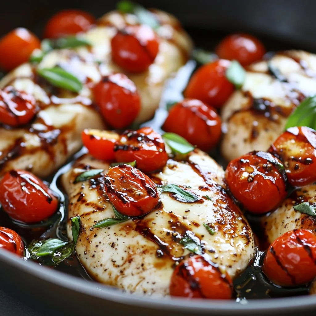 One-Pan Juicy Chicken with Balsamic Sauce