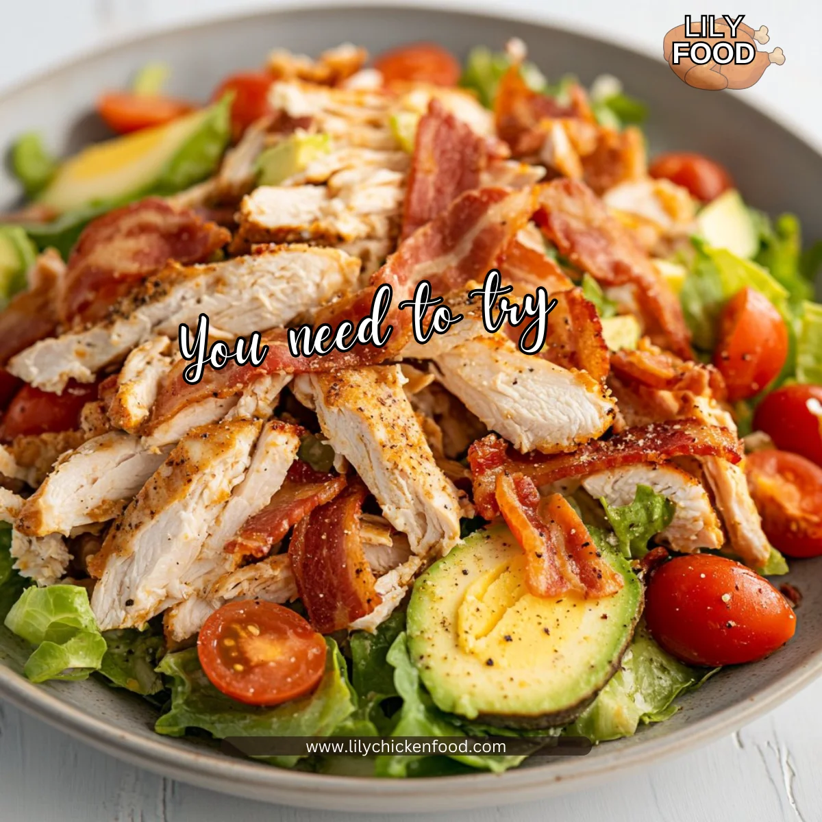 Savory BLT Chicken Salad