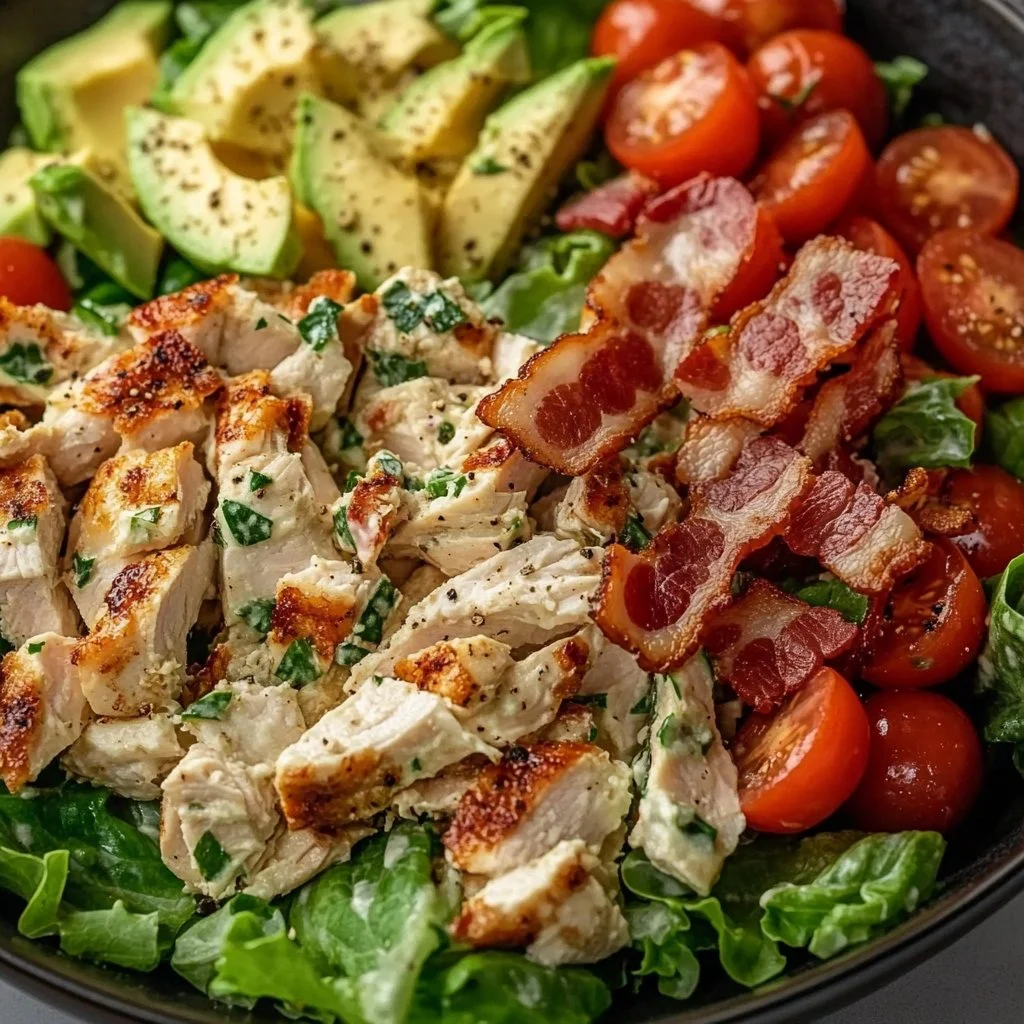 Savory BLT Chicken Salad