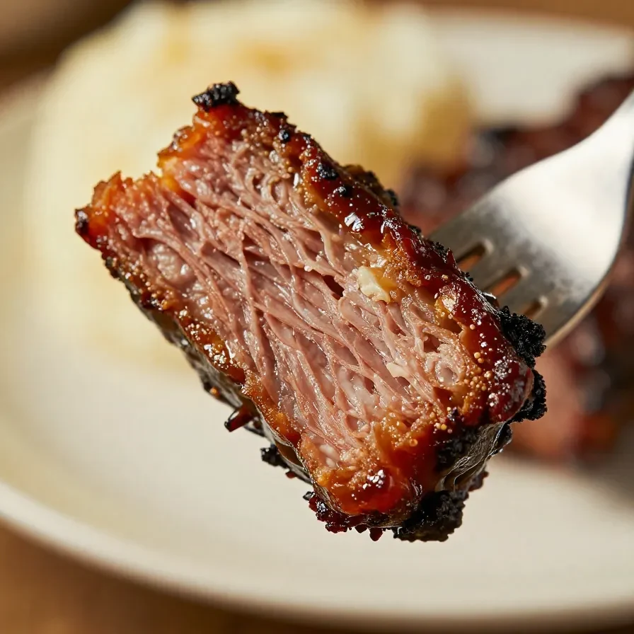 A crock pot filled with BBQ Little Smokies garnished with parsley.