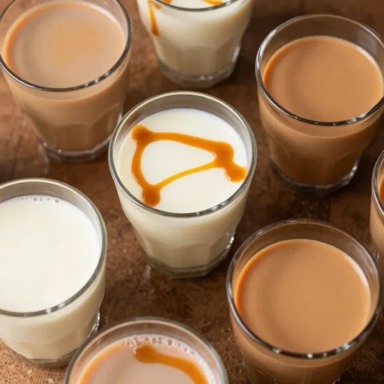 A close-up of a Starbucks Iced Pumpkin Cream Chai Tea Latte topped with creamy pumpkin foam.